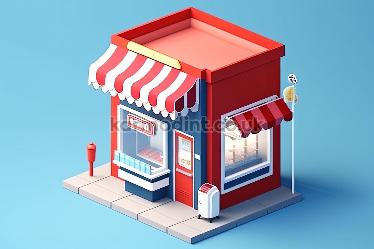 Outdoor Retail Kiosk for Sale