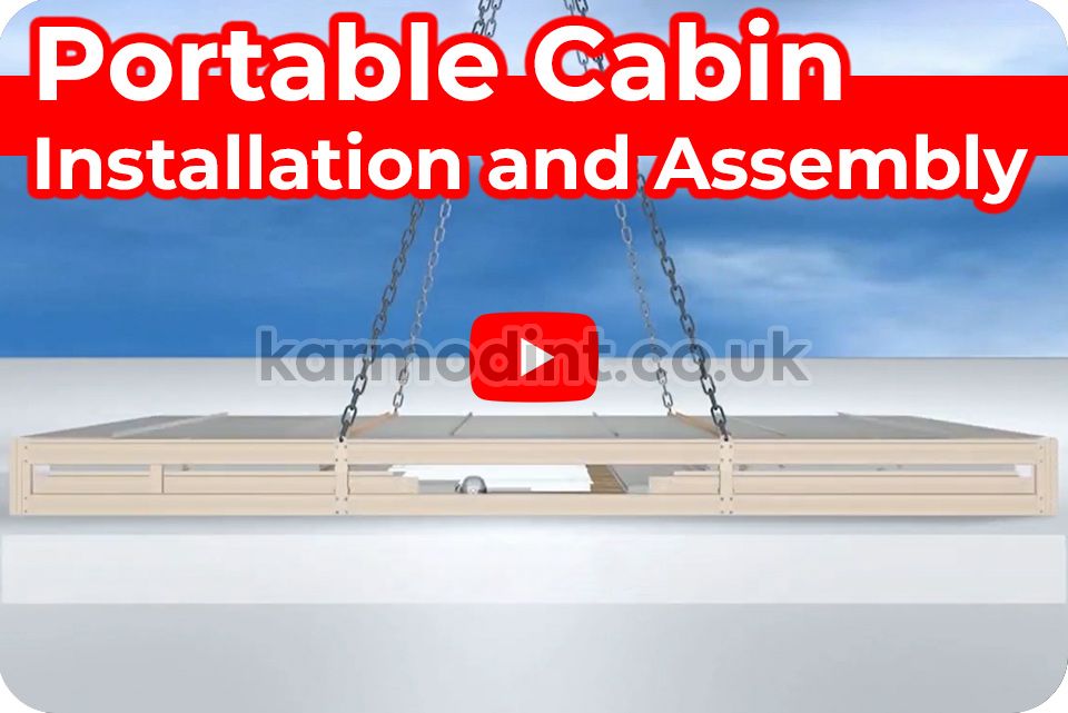 Portable Cabin Installation and Assembly